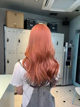 ロング カラー ブリーチカラー 🩵MIZUKIのヘアスタイル