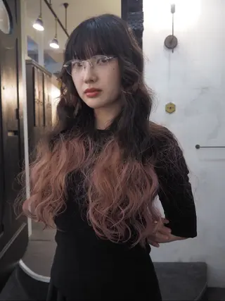 ロング COME G HEAD 上之裏所属・高木 青空のヘアスタイル