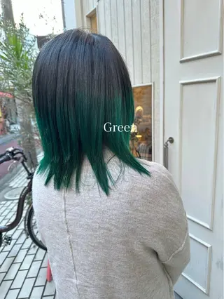 ミディアム カラー 🫟Blanco🫟 Color&Careのヘアスタイル