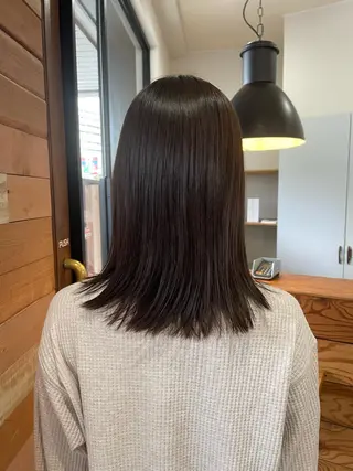 ミディアム カラー allum所属・福村 拓也のヘアスタイル