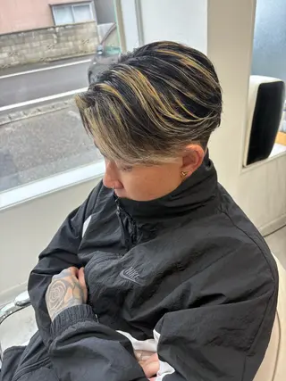 ショート メンズ CUCUMBER所属・本間 颯太のヘアスタイル