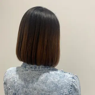 ボブ/美髪矯正 /佐藤　奈巳のヘアスタイル