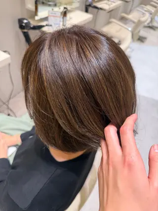 ミディアム カラー 兵頭 稀星のヘアスタイル