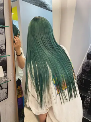 ロング カラー レイヤー/パーマ /ウルフ/nabeのヘアスタイル