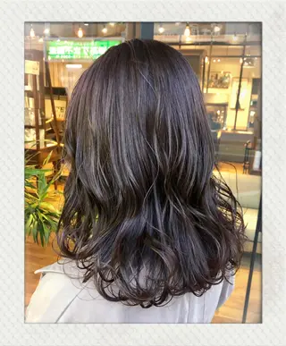 ミディアム カラー きむら かずきのヘアスタイル