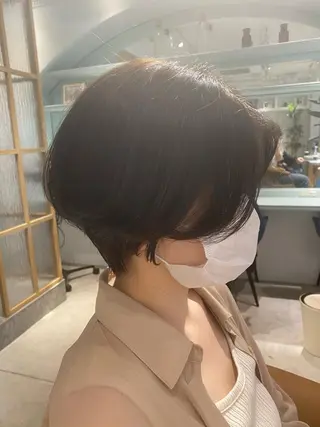 ショート 髪質改善レイヤー/ ボブたんの翔太のヘアスタイル