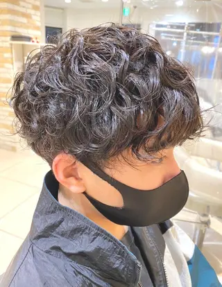 ショート パーマ 低ダメージ施術/ 🐮牛木 史裕🐮のヘアスタイル