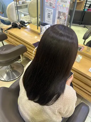 カラー 艶カラー/eye 🫧ྀི/栞のヘアスタイル