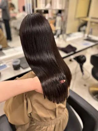 ロング カラー 💙ハイトーン韓国風 色白ヘア💙manaのヘアスタイル