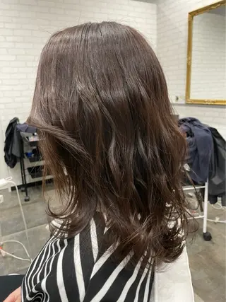 ミディアム The Apartment of Solon Citta 船橋609所属・髪質改善/縮毛矯正/ 美髪/個室/ハラのヘアスタイル