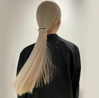 ロング カラー パーマ ヘアアレンジ メンズ 【姫カット】 ナカムラコウキのヘアスタイル