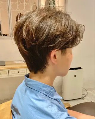 ショート レイヤー/メンズ 竹田凪儀のヘアスタイル