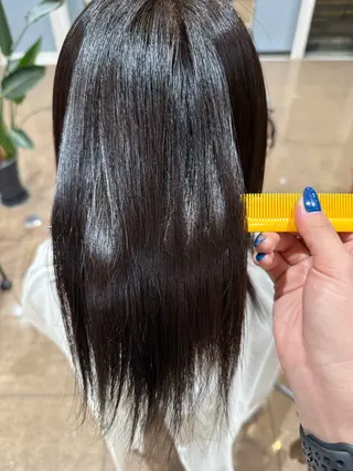 ミディアム カラー レイフィールド岡崎稲熊店所属・Mika/💈カラー モデル募集中🩶のヘアスタイル