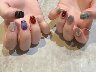 ネイル 舞田 苑香のネイルデザイン