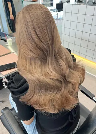 ロング カラー ブリーチカラー募集中 /Riku🪴のヘアスタイル