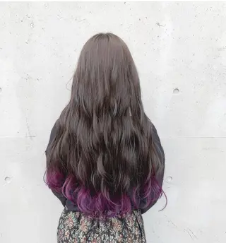 ロング カラー パーマ ヘアアレンジ メンズ キッズ マツエク・マツパ Luela堅田所属・田中 裕士のヘアスタイル