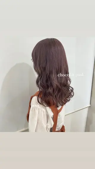 ロング カラー ParveMix 🪽鳥取彩花のヘアスタイル