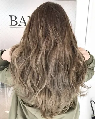 ロング カラー ヘアアレンジ BANK'S hair所属・💐ケラチン 髪質改善寺坂雄飛💐のヘアスタイル