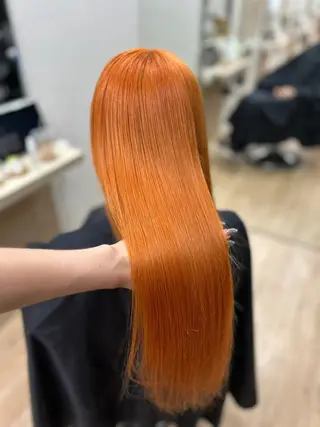 ロング カラー REVE所属・小林 円香のヘアスタイル