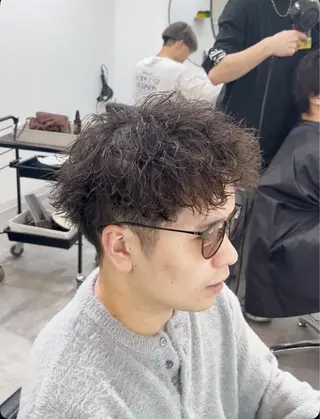 ショート パーマ メンズ ACES所属・メンズカット職人/ モテ髪/たくみのヘアスタイル
