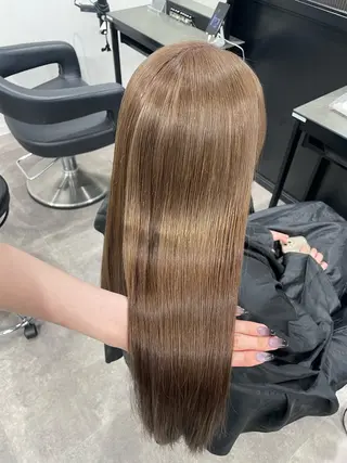 ロング カラー 🎀暖色/ラベンダー /paru🤍のヘアスタイル