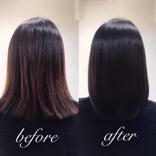 セミロング 透明感カラー✨ Midoriのヘアスタイル