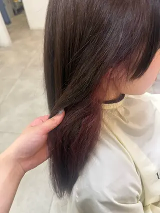 ロング カラー メンズカットモデル /金川なづなのヘアスタイル