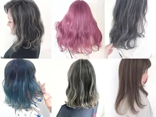 ミディアム 米倉 群のヘアスタイル