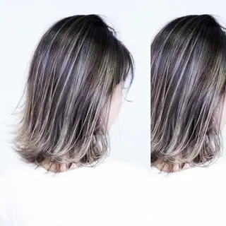 ミディアム カラー メンズヘア特化 崎田 成人のヘアスタイル