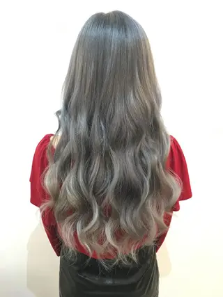 ロング カラー ヘアアレンジ SHEDEL TOKYO所属・今岡 勇人のヘアスタイル