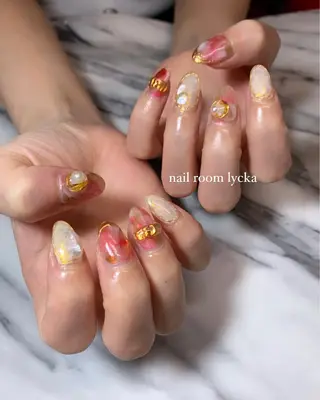 ネイル ﾈｲﾙﾙｰﾑﾘｯｶ 𝐦𝐚𝐲𝐮のネイルデザイン