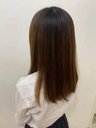 セミロング アレンジ＆ショート 💙YUKINOのヘアスタイル