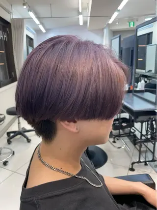 ショート カラー EXCIA 表参道所属・メンズ縮毛矯正 メンズカット/タカラのヘアスタイル