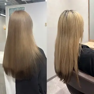 ロング 吉澤 愛心のヘアスタイル