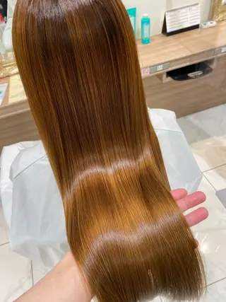 ロング 🔸縮毛矯正/髪質 改善カラー石崎🔸のヘアスタイル