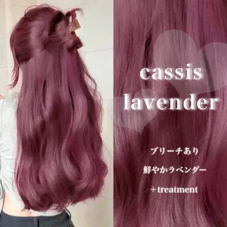 ロング カラー 韓国風艶髪🎀 暖色カラー🤍のヘアスタイル