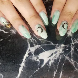 ショート ネイル クロキ 。のネイルデザイン