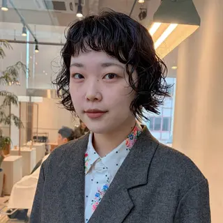 ショート Ayaka ／ショート／パーマのヘアスタイル