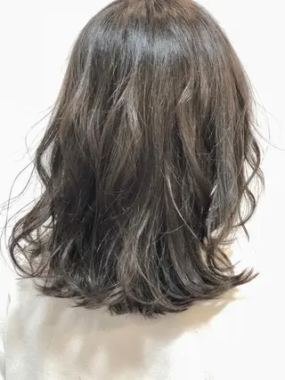 ミディアム 大石 健太のヘアスタイル