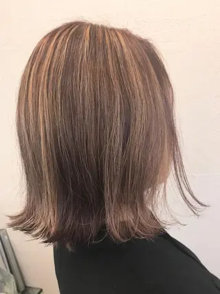 ミディアム カラー Neolive Cava 相模大野店所属・sola: neoliveのヘアスタイル