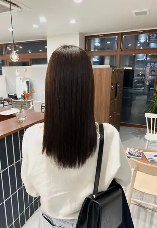 ロング Cre’de hair’s 姪浜所属・クレーデヘアーズ/ 波夛野浩己のヘアスタイル