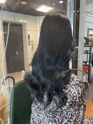 ロング カラー ヘアアレンジ るか/透明感 カラー/アレンジのヘアスタイル