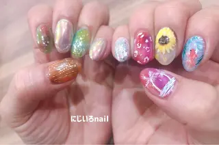 ネイル にじいろ nailのネイルデザイン
