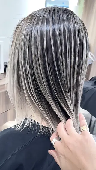 ロング カラー 大宮/バレイヤージュ 髪質改善/澤田隆誠のヘアスタイル