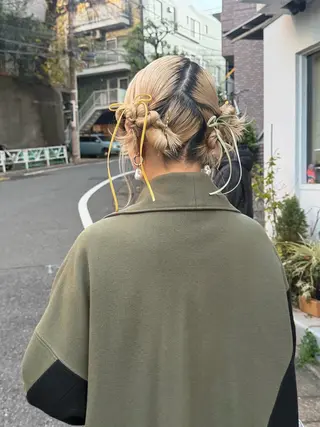 ショート ヘアアレンジ 🦮shiori アイドルオタク🦮のヘアスタイル