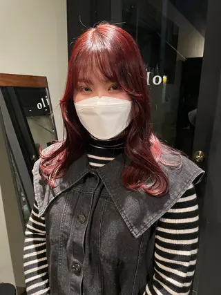 ロング fubuki🪷 似合わせカットカラーのヘアスタイル