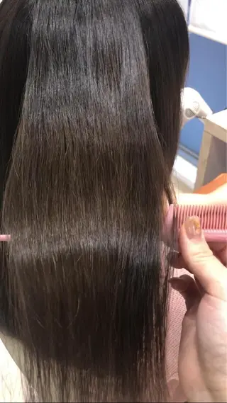 セミロング カラー ✨🌿大人可愛い愛さ れhair🌿✨松本のヘアスタイル