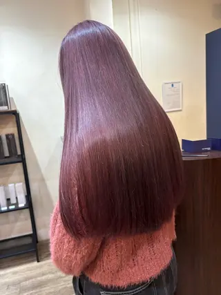 ロング カラー Miyamoto Yasuchikaのヘアスタイル