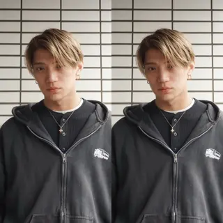 ショート パーマ メンズ 💖艶髪矯正×小顔 カット特化/さくらのヘアスタイル