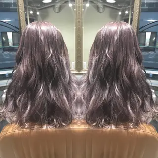 セミロング カラー パーマ ヘアアレンジ メンズ キッズ ネイル マツエク・マツパ サロンドミルク 原宿のヘアスタイル